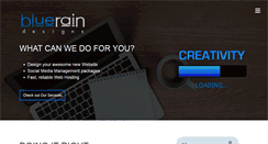 Desktop Screenshot of blueraindesigns.com