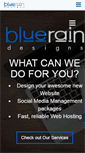 Mobile Screenshot of blueraindesigns.com